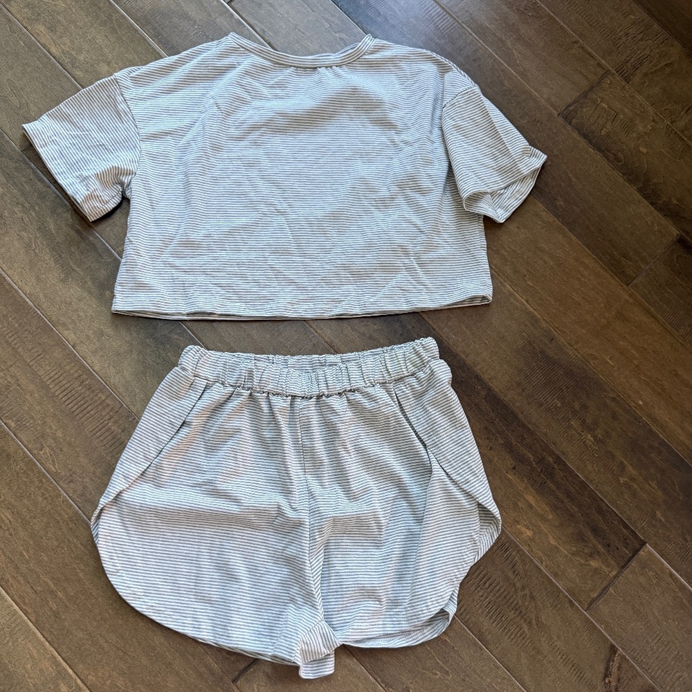 Never Worn! Spoiled Striped Pajama Set